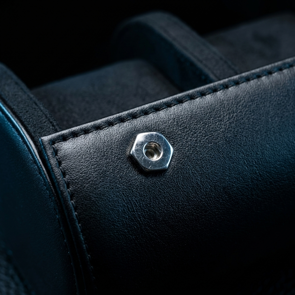 Boîte à Montre Voyage en Cuir Noir | Rouleau 2 ou 3 Montres