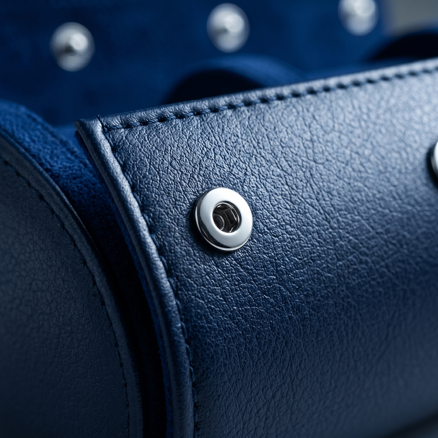 Boîte à Montres Voyage en Cuir Bleu | Rouleau 2 ou 3 Montres | Cadeau Homme Premium